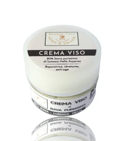 Crema viso con bava di lumaca antirughe e idratante