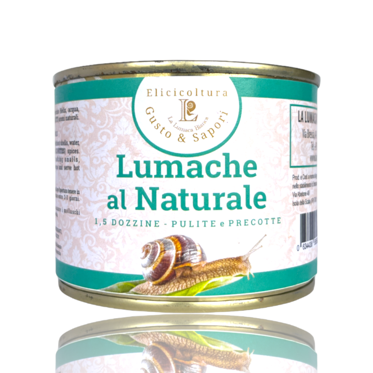 Lumache al naturale 200 gr