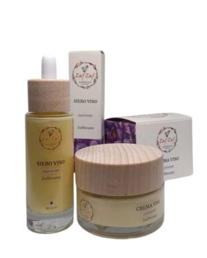 Siero Viso 30ml + Crema Viso 50ml Zafferano