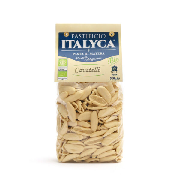 CAVATELLI PASTA ARTIGIANALE BIOLOGICA 100% ITALIA