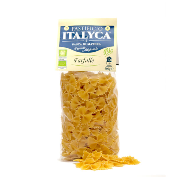 FARFALLE PASTA ARTIGIANALE BIOLOGICA 100% ITALIA