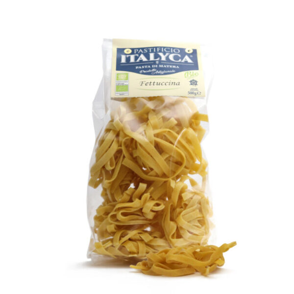 FETTUCCINA PASTA ARTIGIANALE BIOLOGICA 100% ITALIA