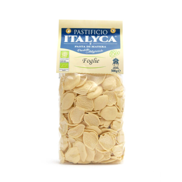 FOGLIE PASTA ARTIGIANALE BIOLOGICA 100% ITALIA