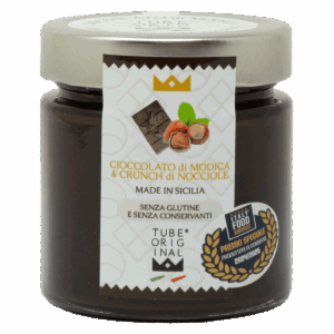 Cioccolato di Modico e Grunch di Nocciole