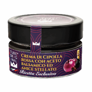Crema di Cipolla Rossa all'Aceto Balsamico ed Anice Stellato