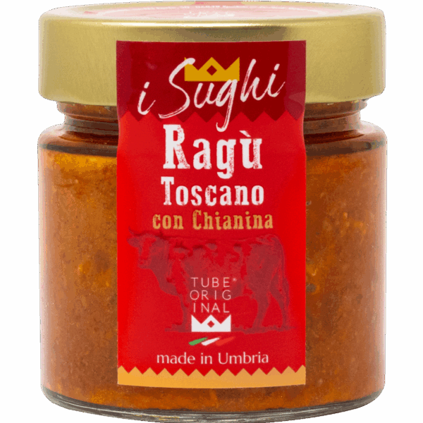 Ragù Toscano con Chianina senza glutine e senza conservanti