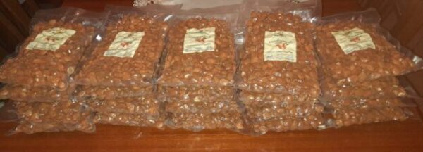 Mandorle sgusciate crude Sicilia produzione 2025 frutta secca mandorla 500 gr